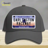 Darlington Raceway South Carolina Novelty License Plate Hat Cotton / Charcoal