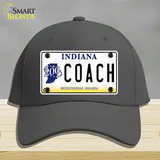 Coach Indiana Novelty License Plate Hat Cotton / Charcoal