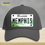 Memphis Tennessee Novelty License Plate Hat Cotton / Charcoal