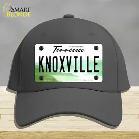 Knoxville Tennessee Novelty License Plate Hat Cotton / Charcoal