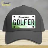 Golfer Tennessee Novelty License Plate Hat Cotton / Charcoal