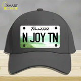 N Joy Tennessee Novelty License Plate Hat Cotton / Charcoal