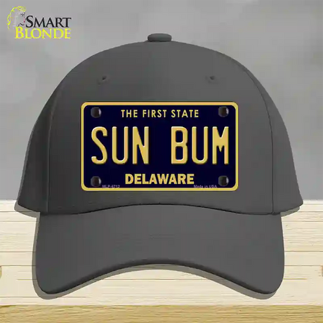 Sun Bum Delaware Novelty License Plate Hat Cotton / Charcoal