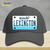 Lexington Kentucky Novelty License Plate Hat Cotton / Charcoal