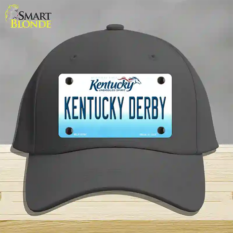 Kentucky Derby Kentucky Novelty License Plate Hat Cotton / Charcoal