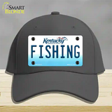 Fishing Kentucky Novelty License Plate Hat Cotton / Charcoal