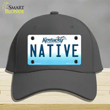 Native Kentucky Novelty License Plate Hat Cotton / Charcoal