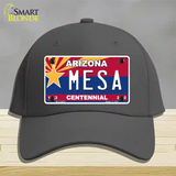 Arizona Centennial Mesa Novelty License Plate Hat Cotton / Charcoal