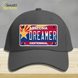 Arizona Centennial Dreamer Novelty License Plate Hat Cotton / Charcoal