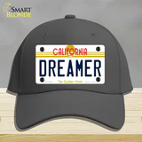 Dreamer California Novelty License Plate Hat Cotton / Charcoal