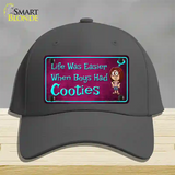 When Boys Had Cooties Novelty License Plate Hat Cotton / Charcoal