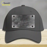 Black Oil Rubbed Solid Novelty License Plate Hat Cotton / Charcoal