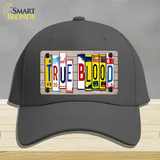 True Blood Wood License Plate Art Novelty License Plate Hat Cotton / Charcoal