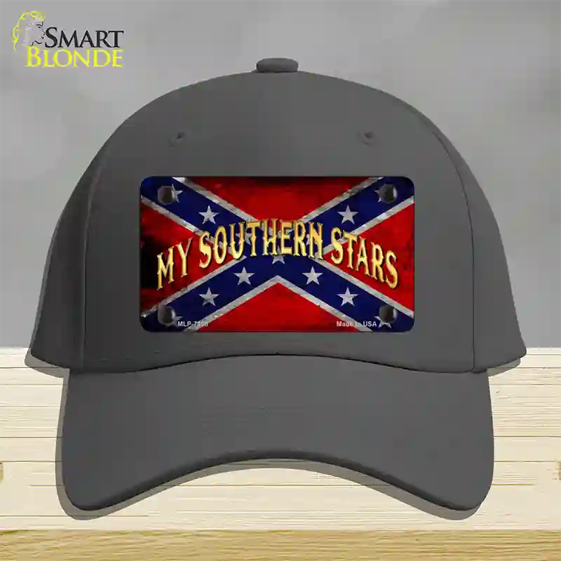 My Southern Stars Novelty License Plate Hat Cotton / Charcoal