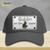 Goblin On The Loose Novelty License Plate Hat Cotton / Charcoal