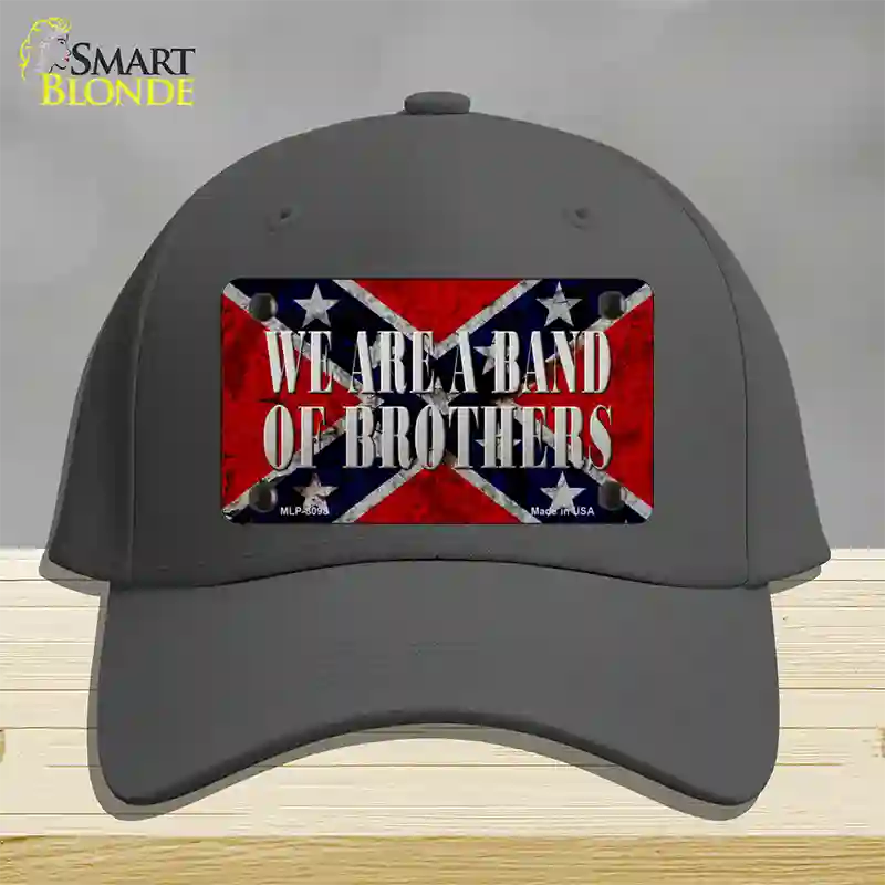 Band Of Brothers Novelty License Plate Hat Cotton / Charcoal