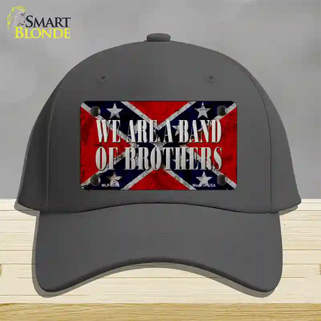 Band Of Brothers Novelty License Plate Hat Cotton / Charcoal