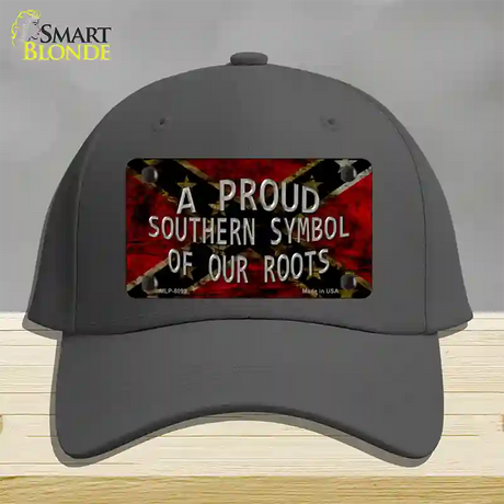 Symbol Of Our Roots Novelty License Plate Hat Cotton / Charcoal