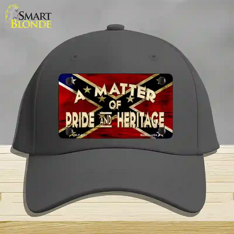 Matter Of Pride Novelty License Plate Hat Cotton / Charcoal