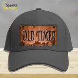 Old Timer Novelty License Plate Hat Cotton / Charcoal