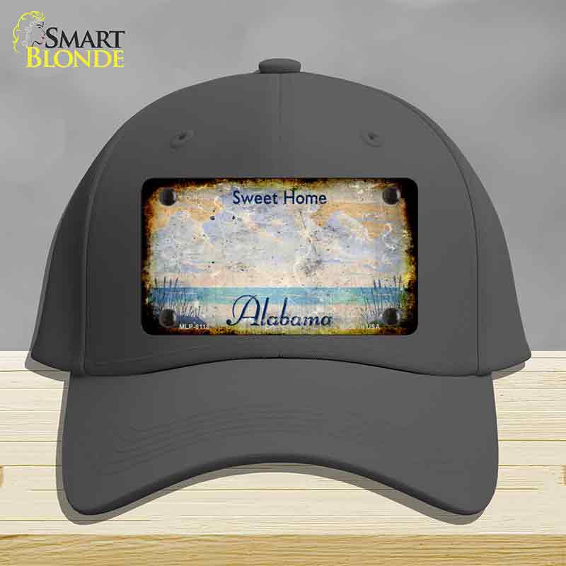 Alabama State Rusty Novelty License Plate Hat HAT-MLP-8118