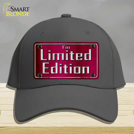 Im Limited Edition Novelty License Plate Hat Cotton / Charcoal