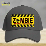 Zombie Assault Vehicle Novelty License Plate Hat Cotton / Charcoal