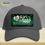 This Girl Loves Marshall Novelty License Plate Hat Cotton / Charcoal