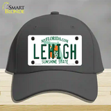 Lehigh FL Novelty License Plate Hat Cotton / Charcoal