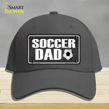 Soccer Dad Novelty License Plate Hat Cotton / Charcoal