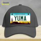 Yuma Arizona Novelty License Plate Hat Cotton / Charcoal