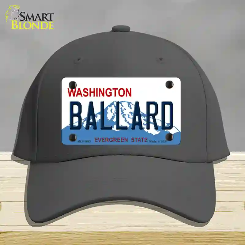 Ballard Washington Novelty License Plate Hat Cotton / Charcoal