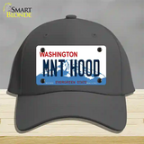 MNT Hood Washington Novelty License Plate Hat Cotton / Charcoal