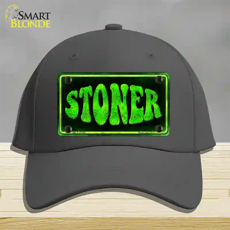 Stoner Novelty License Plate Hat Cotton / Charcoal