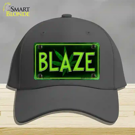 Blaze Novelty License Plate Hat Cotton / Charcoal