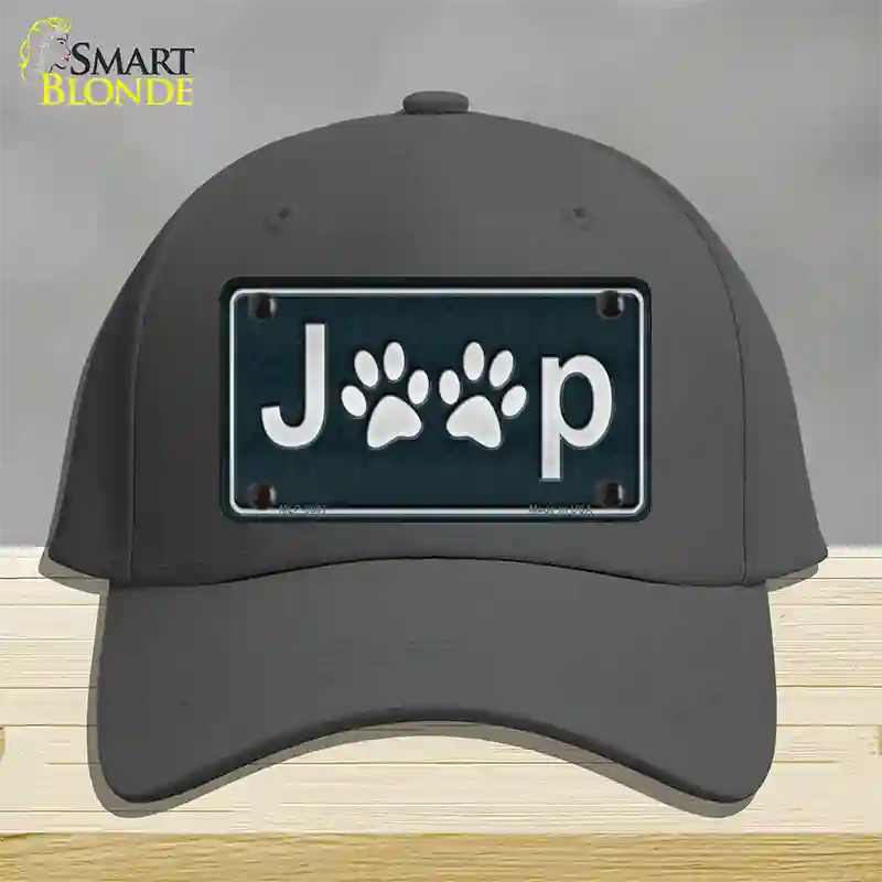 J**p Novelty License Plate Hat Cotton / Charcoal