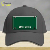 Washington Green Novelty License Plate Hat Cotton / Charcoal