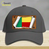 Banin Flag Scroll Novelty License Plate Hat Cotton / Charcoal