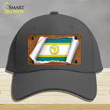 Organization African Unity Flag Scroll Novelty License Plate Hat Cotton / Charcoal