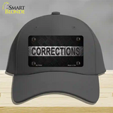 Corrections Novelty License Plate Hat Cotton / Charcoal