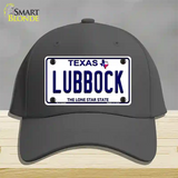 Lubbock Texas Novelty License Plate Hat Cotton / Charcoal