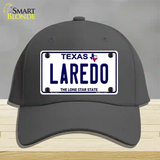 Laredo Texas Novelty License Plate Hat Cotton / Charcoal