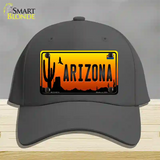 Arizona Scenic Novelty License Plate Hat Cotton / Charcoal