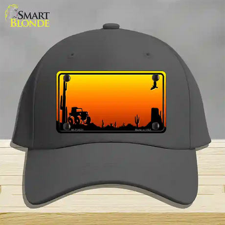 Jeep Blank Scenic Novelty License Plate Hat Cotton / Charcoal