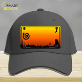 Snake Blank Scenic Novelty License Plate Hat Cotton / Charcoal