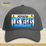 Las Vegas Nevada Novelty License Plate Hat Cotton / Charcoal