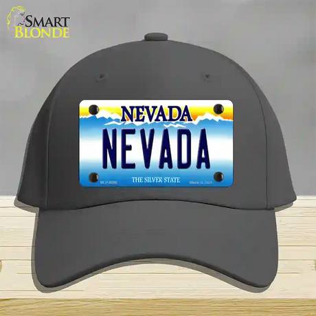 Nevada Nevada Novelty License Plate Hat Cotton / Charcoal