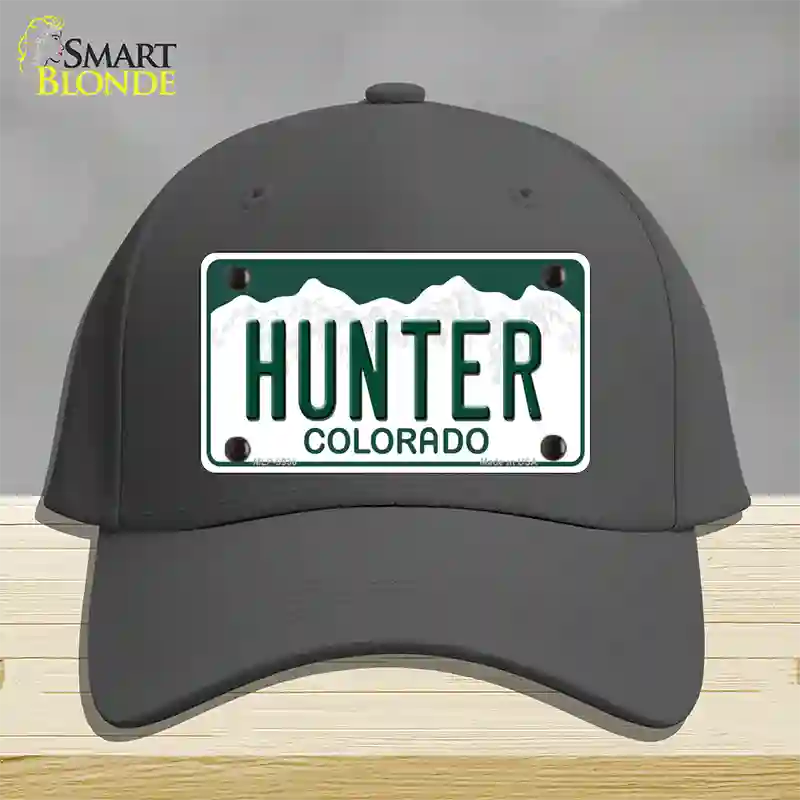 Hunter Colorado Novelty License Plate Hat Cotton / Charcoal