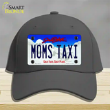 Moms Taxi South Dakota Novelty License Plate Hat Cotton / Charcoal