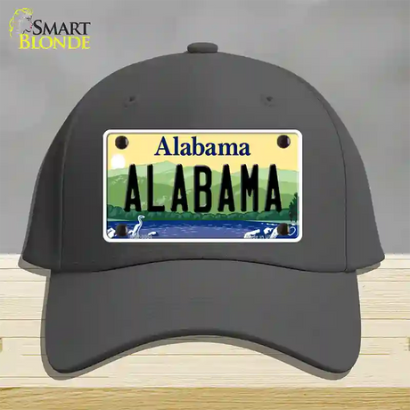 Alabama Hills Novelty License Plate Hat Cotton / Charcoal